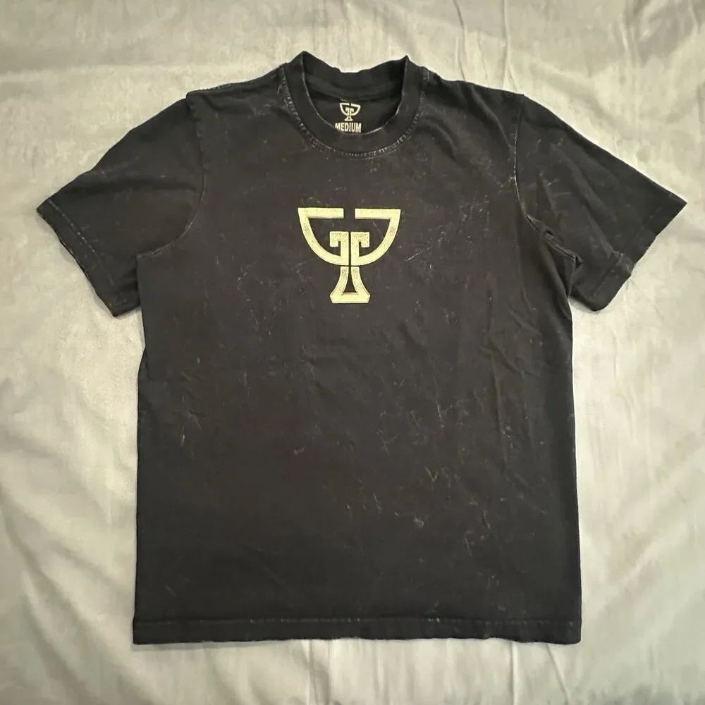 Grails N Goods Shirt Mens Medium Jordan 1 Graphic Print Black Streetwear